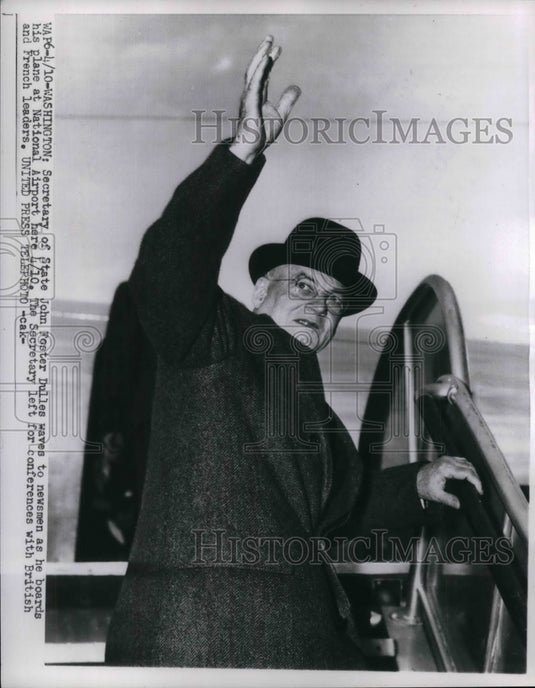 1954 John Foster, Secretary of State - Historic Images