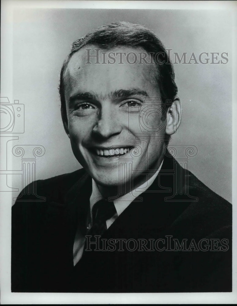 1968 Press Photo Dick Cavett, American Humorist/TV Talk host in ABC This Morning-Historic Images