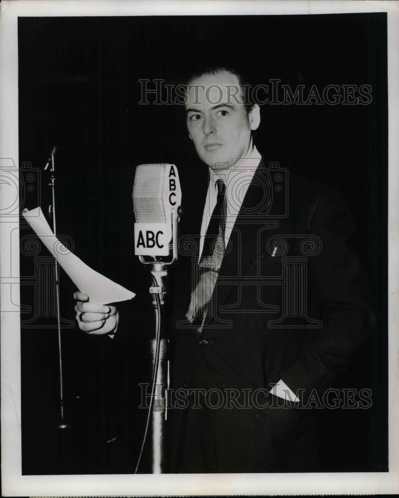 1949 Press Photo Bill Quinn stars in ABC's "Little Herman"-Historic Images