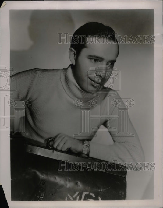 1936 Press Photo Igor Gorin Hollywood's new vocal sensation of 1936 - Historic Images