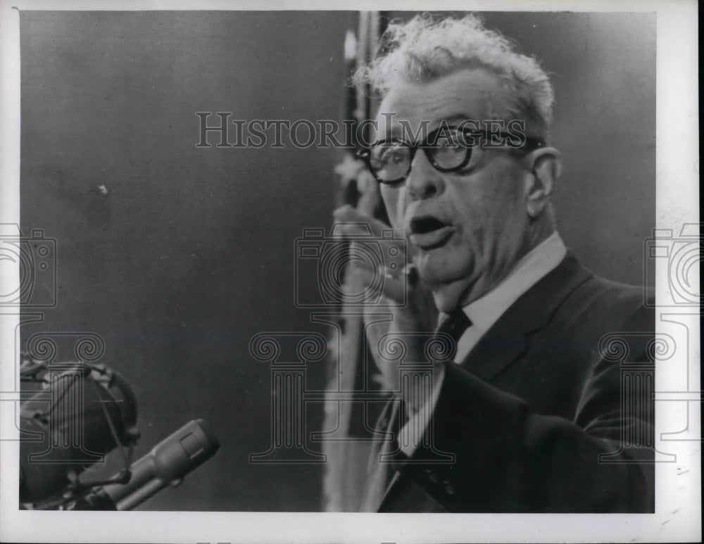 1965 Press Photo Everett McKinley Dirksen, American politician of the Republican - Historic Images