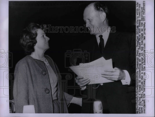 1963 Secretary of the Treasury C. Douglas Dillon - Historic Images