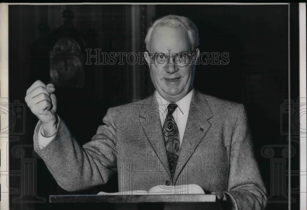 1954 Press Photo Businessman Sam M Bricker - nea31158 - Historic Images