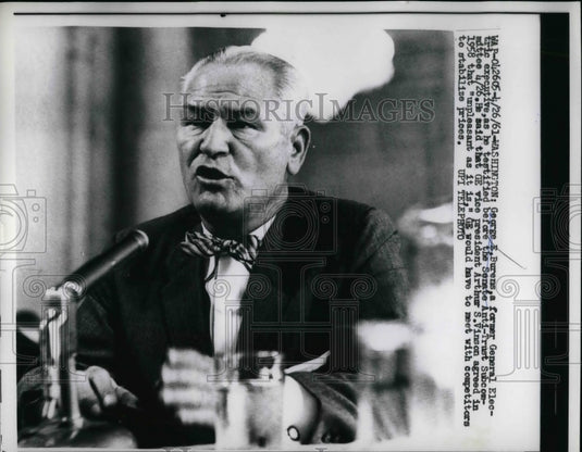 1961 George E Burens, former G.E. exec  - Historic Images