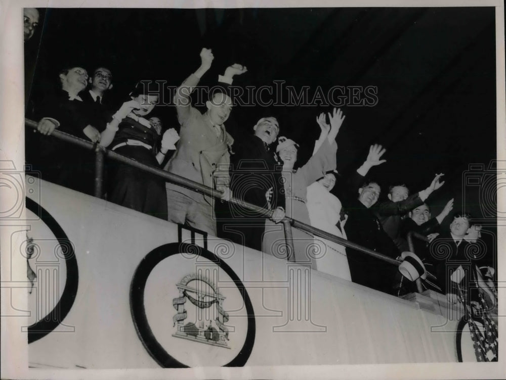 1936 Press Photo Sen. Joseph T. Robinson after gaining permanement chairmanship - Historic Images