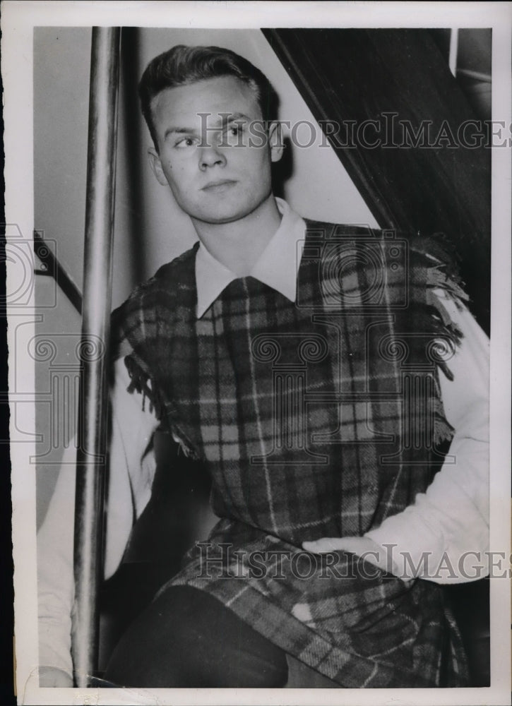 1953 Press Photo Copenhagen Denmark Men's Fashion - nea31307-Historic Images
