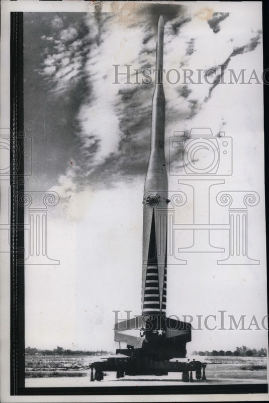 1957 Giant X-17 Ballistic Missile Manufactured by Lockheed - Historic Images