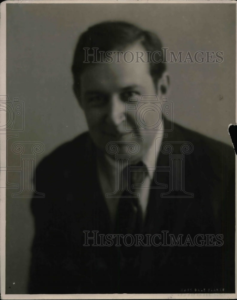 1922 Press Photo Heywood Brown, Journalist,sportswriter and Columnist in NY Time - Historic Images