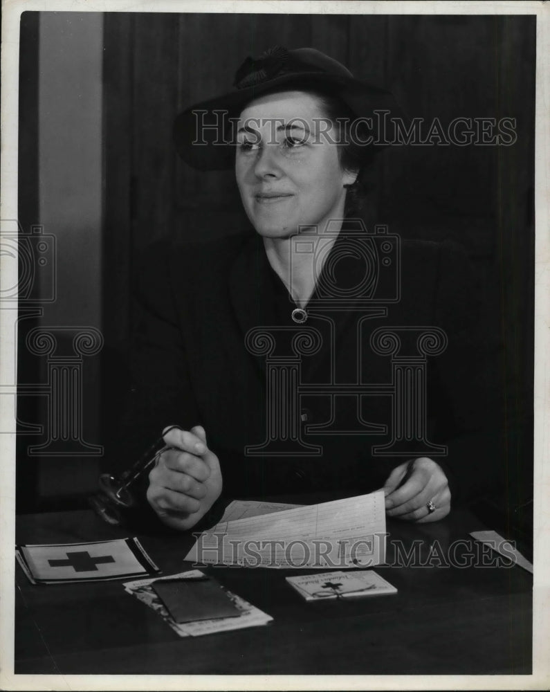 1941 Press Photo Mrs. Robert J. Bulkley. - Historic Images