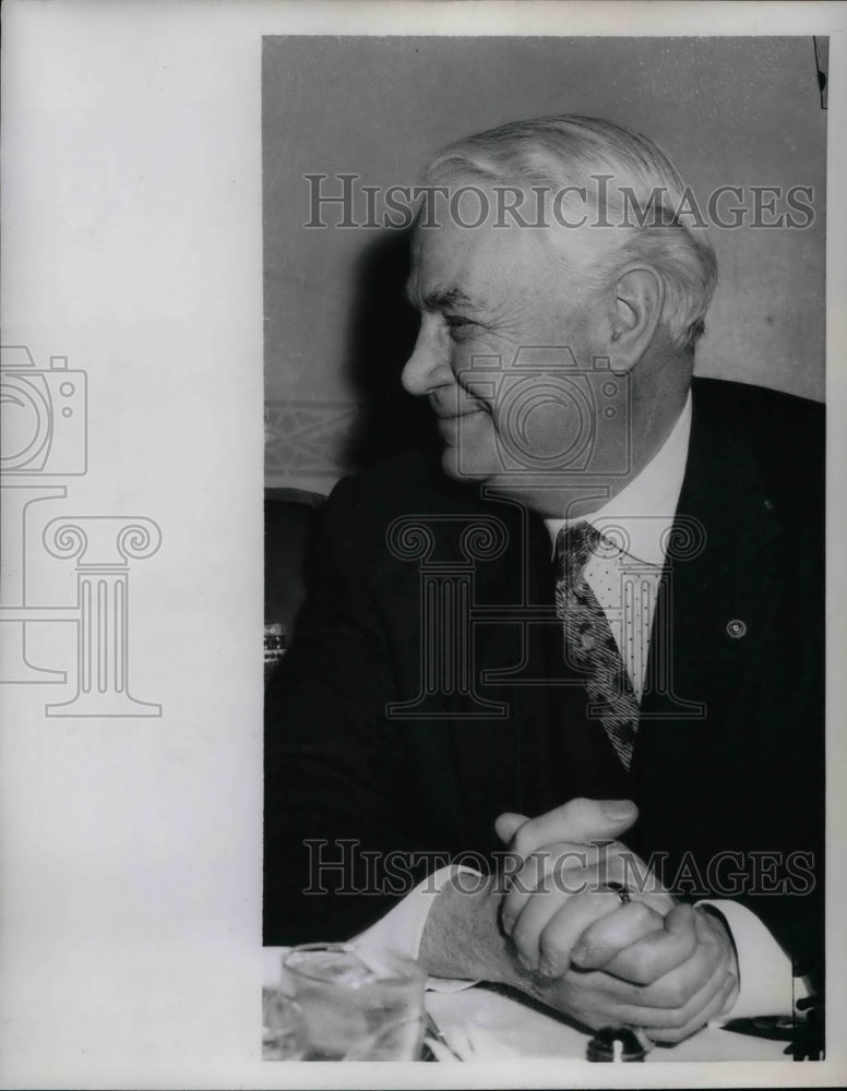 1958 Press Photo Senator John William Bricker of Ohio. - nea31502 - Historic Images