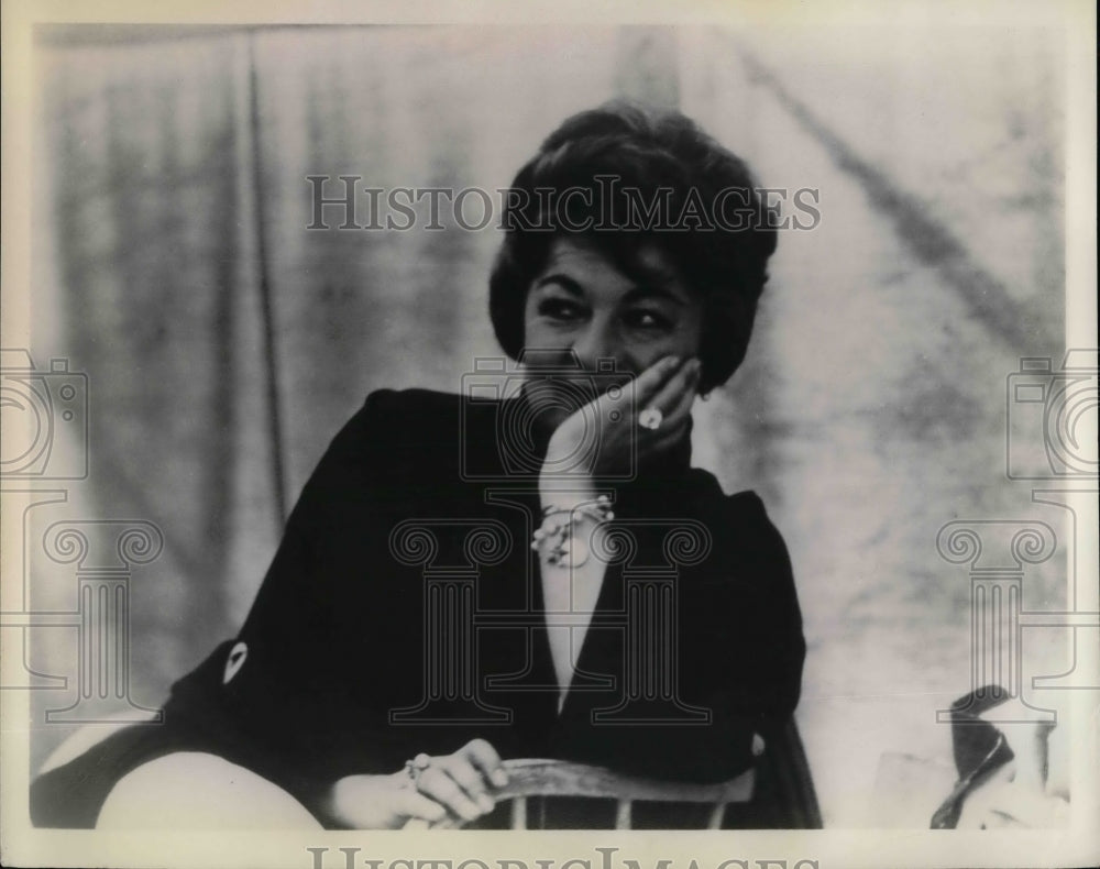 1962 Press Photo Jennie Tourel, Russian-American operatic mezzo-soprano. - Historic Images