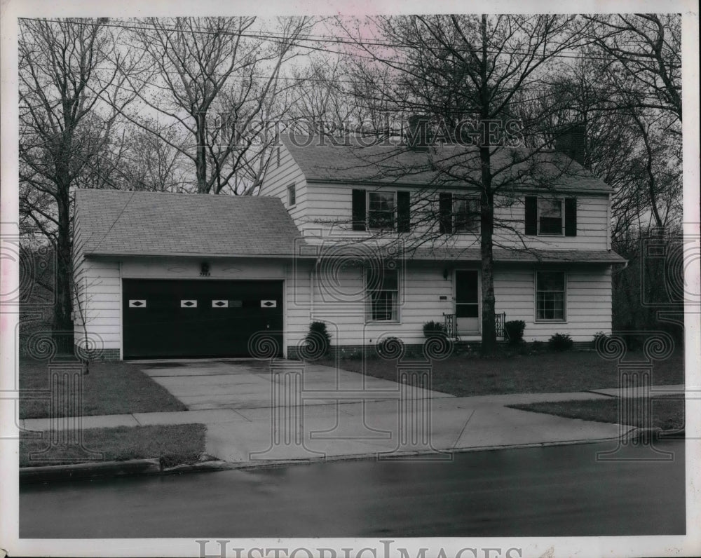 1966 Press Photo Home at 3965 Princeton - nea31774 - Historic Images