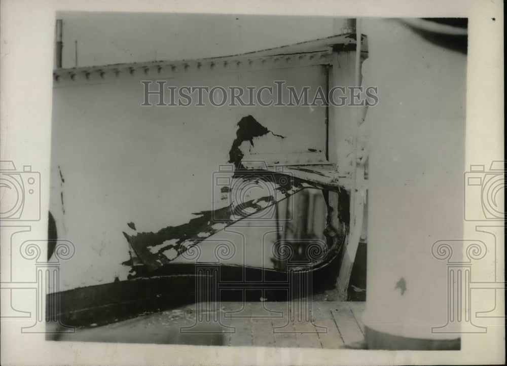 1929 Bermuda Liner Sinks After Rammed by SS Algonquin - Historic Images