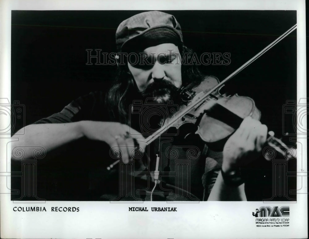 1974 Musician Michal Urbaniak on Columbia Records - Historic Images