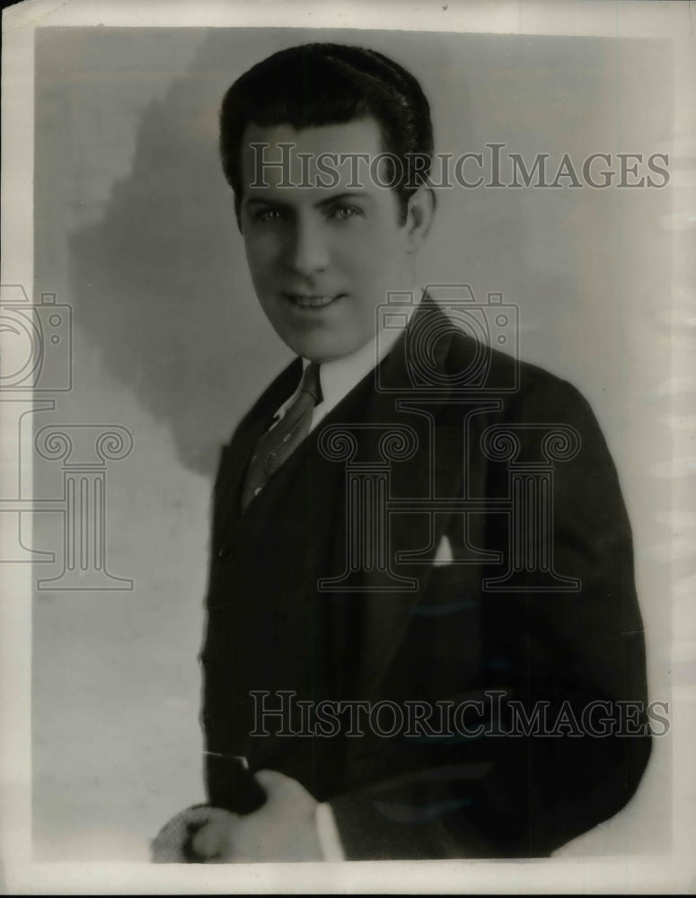 1928 Irish American singer Joseph Regan on NBC - Historic Images