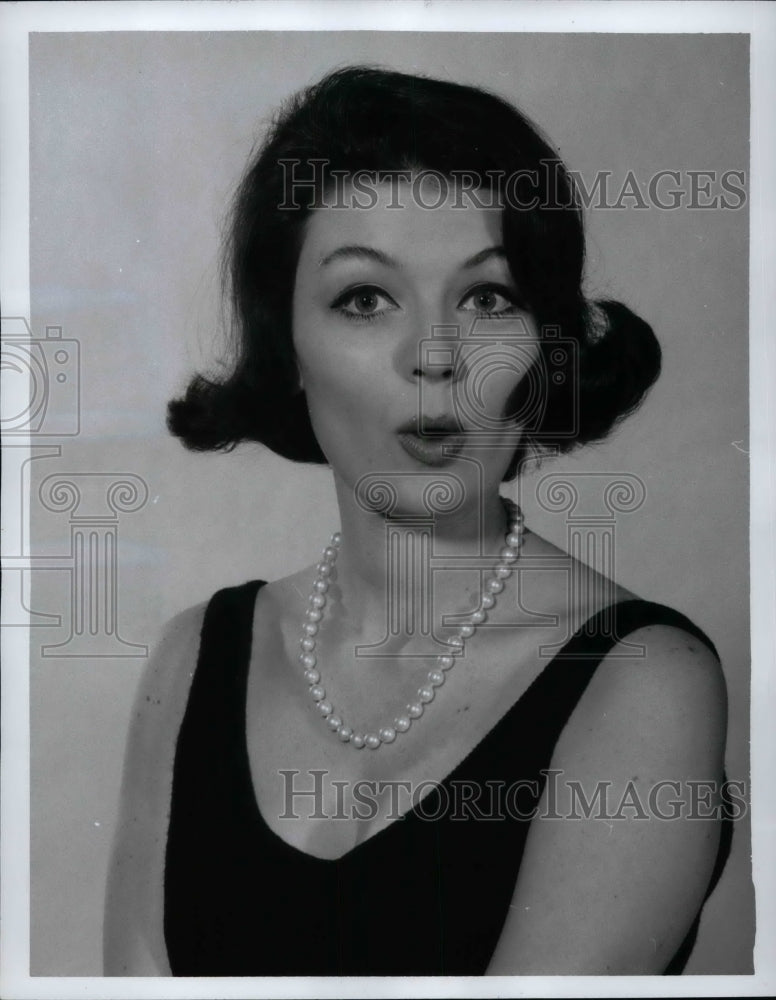 1963 Liz Shaw, a regular on "The Art Linkletter Show" - Historic Images
