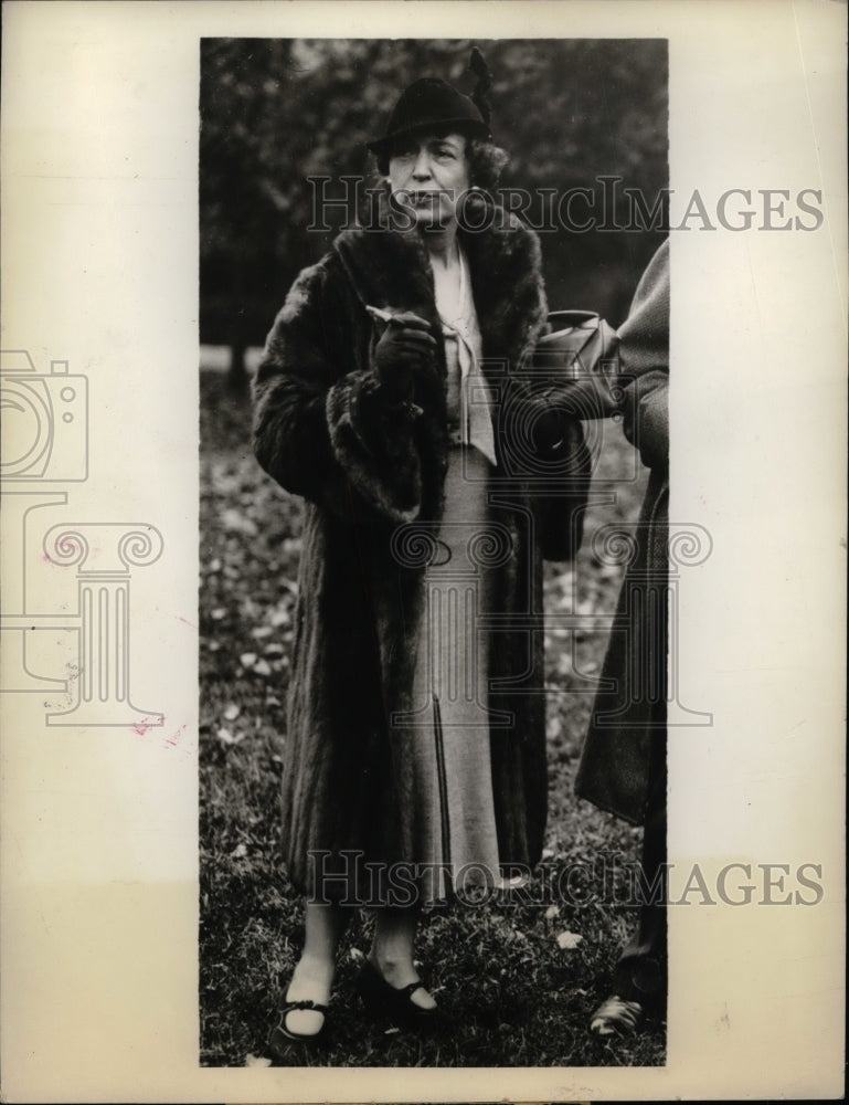 1933 Press Photo  NYC society girl  Mrs Corina Wright - Historic Images