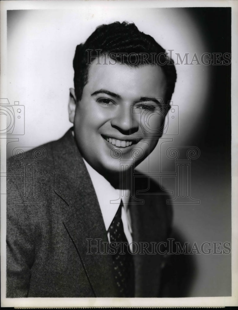 1945 Press Photo Ezra Stone on CBS &quot;The Aldrich Family&quot;-Historic Images