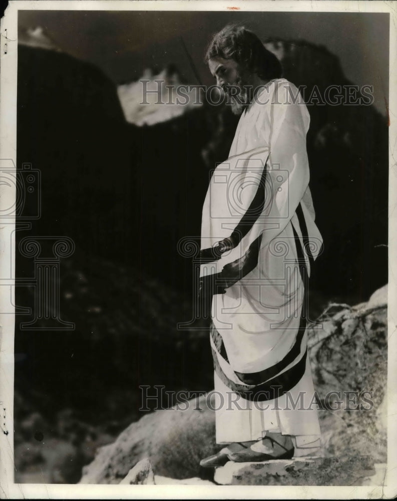 1940 Grant H. Redford as Christ "Sermon on the Mount" - Historic Images