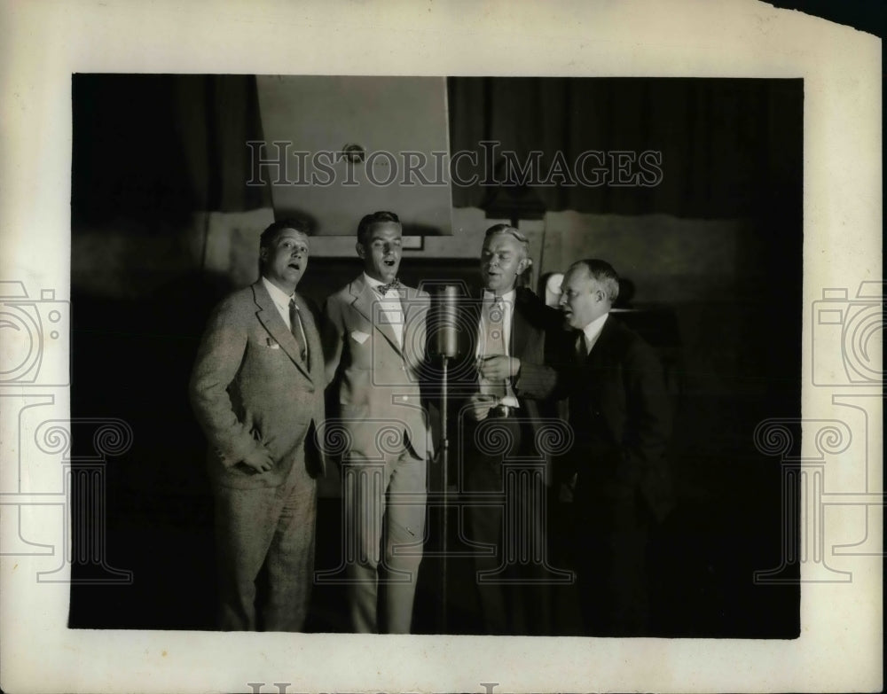 1929 The Hambone Quartet: C. Carreau, R. Bird, J. Leyden, E. Barber - Historic Images