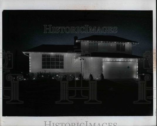1965 Press Photo Coventry Homes Coventry Estates The Summit Model Home-Historic Images