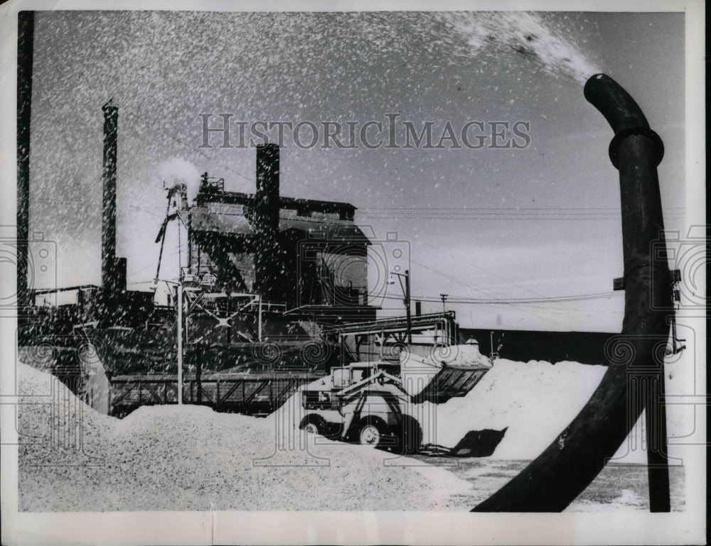 1958 Press Photo Willamette Valley wood chips - nea32511 - Historic Images