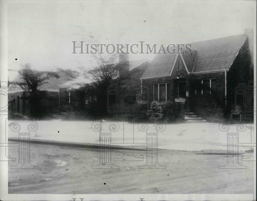 1931 Press Photo Three Foot Hail Storm in Denver Colorado - nea32626 - Historic Images