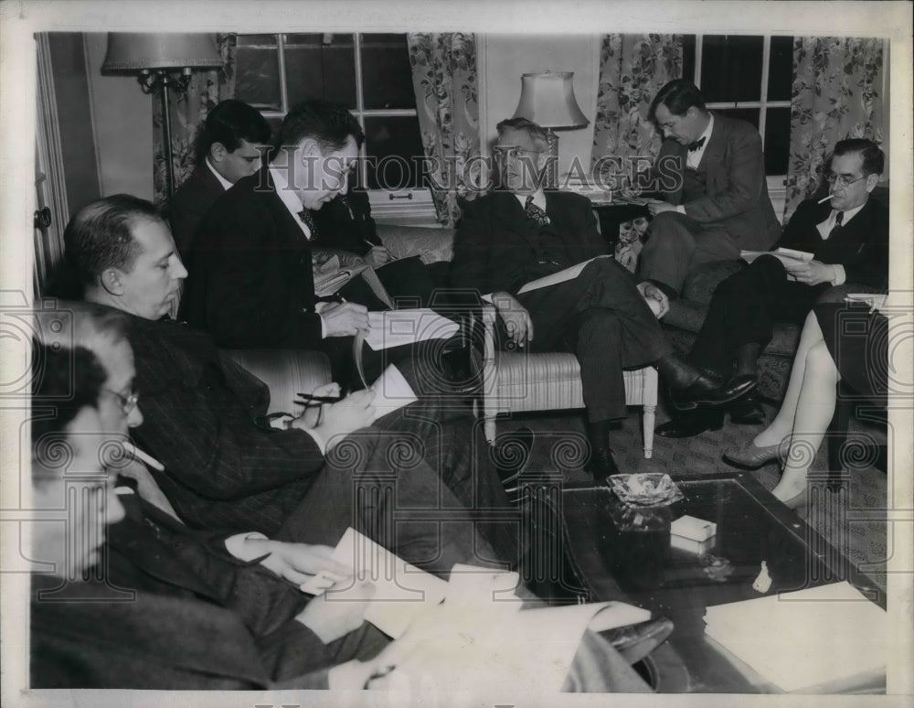 1944 John U. Barr, Chairman of Byrd For President Committee - Historic Images