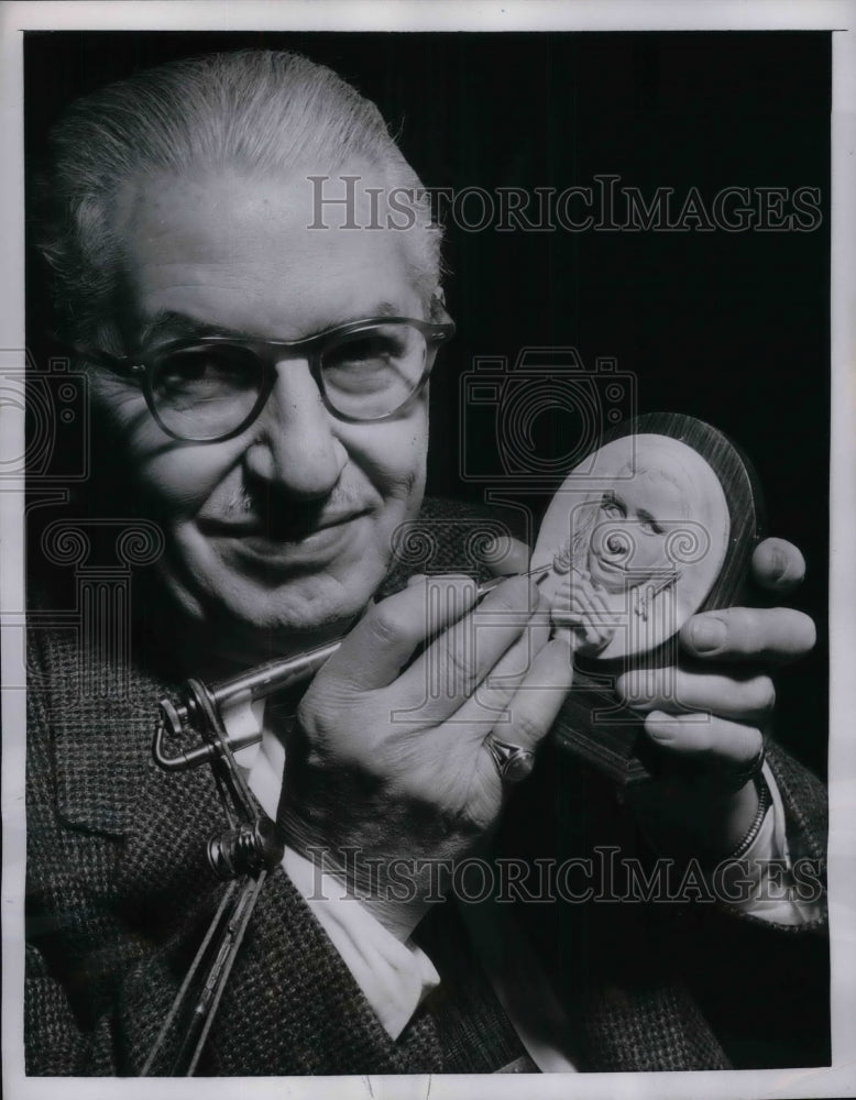 1955 Dentist J.R. Schwartz New York  - Historic Images