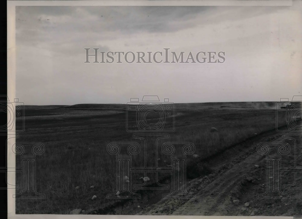 1936 80 Acre Lake Dried Up Crystal Spring ND  - Historic Images