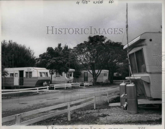 1961 Press Photo Freedom Movement Trailer Life - nea33394 - Historic Images