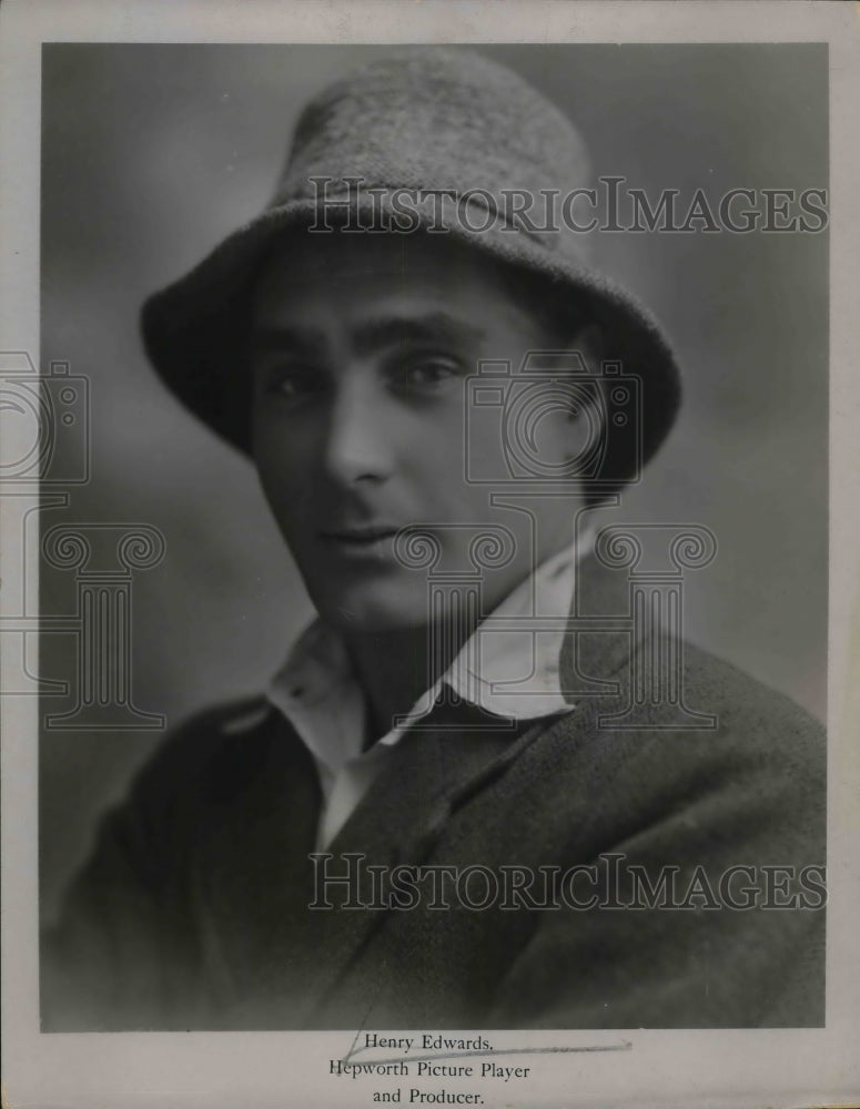 1936 Actor /producer Henry Edwards for Hepworth Pictures - Historic Images