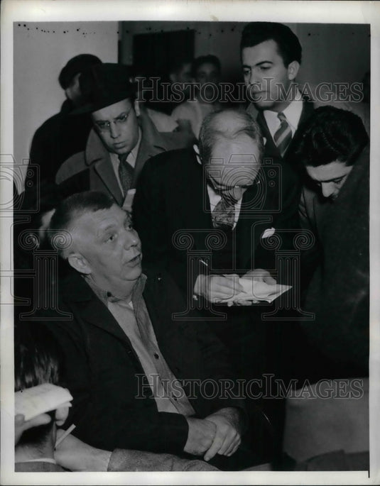 1942 Carl S. Johnson Captain Of Socony Vacuum Oil Company - Historic Images