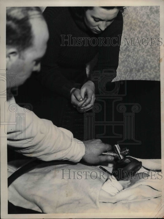 1936 Mrs. Raywoud Ptoucek & John Conrad - Historic Images