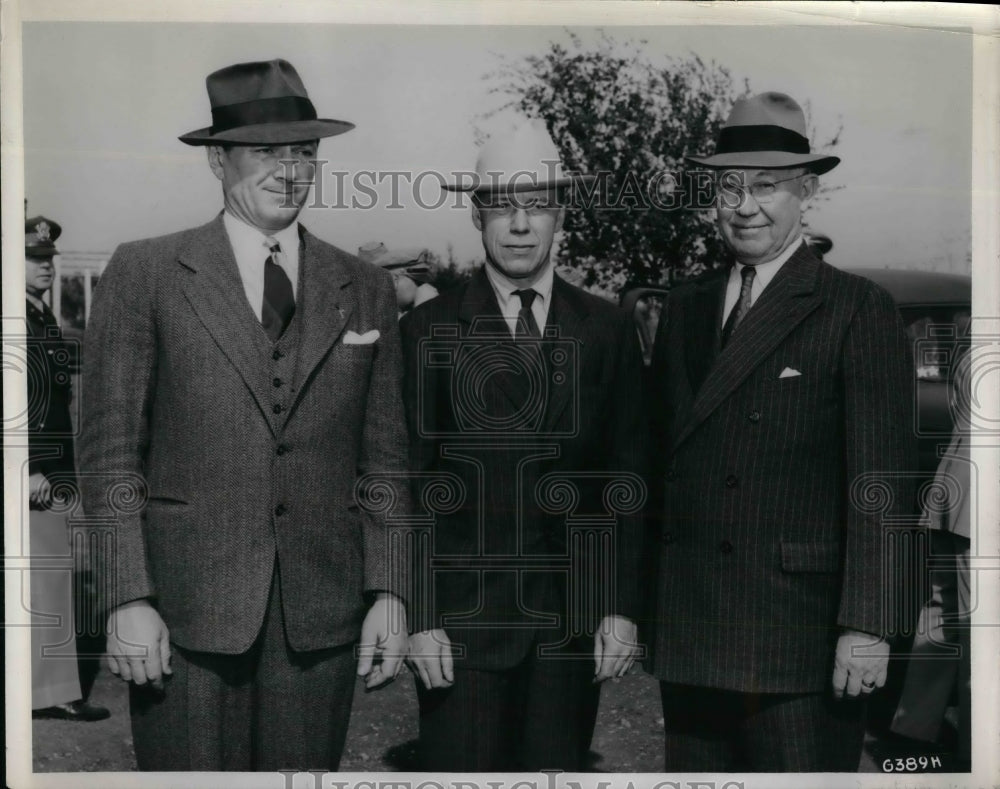 1943 Press Photo Undersecretary of War Robert Patterson, Senator Maybank - Historic Images