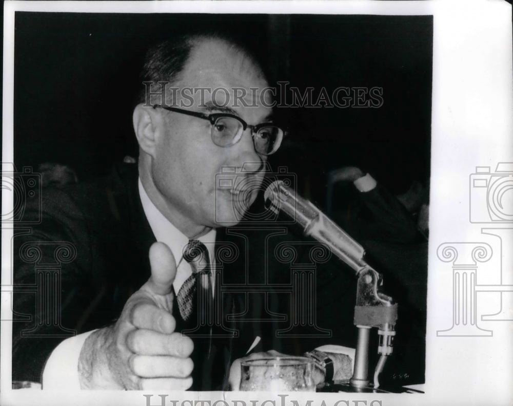 1970 Press Photo Dr J Richard Lucas Nominee for Bureau of Mines Director - Historic Images