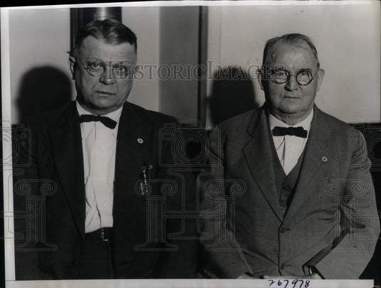 1934 Louis Leonard, M.F Tighel. before appearing before the Assn. - Historic Images