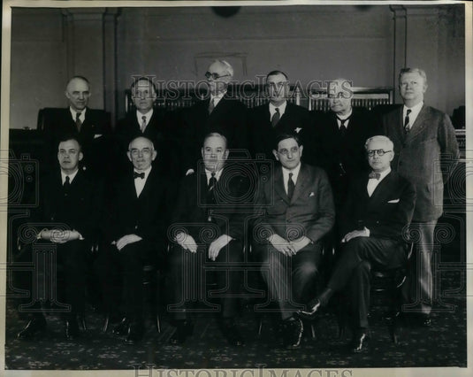 1930 Joseph Eastman Balthasar Meyer Frank McManamy Clyde Aitchison - Historic Images