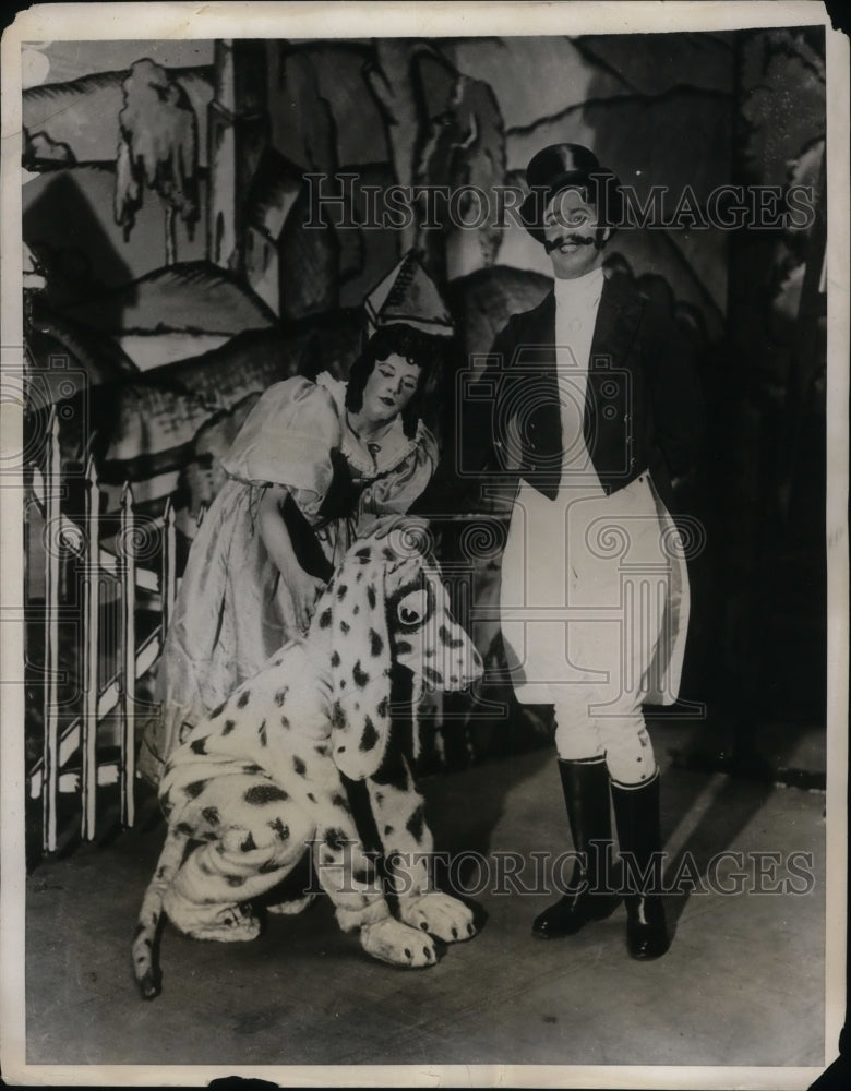 1931 Press Photo Univ of Penn. school play, T G Jordan, T Shay - nea34468 - Historic Images