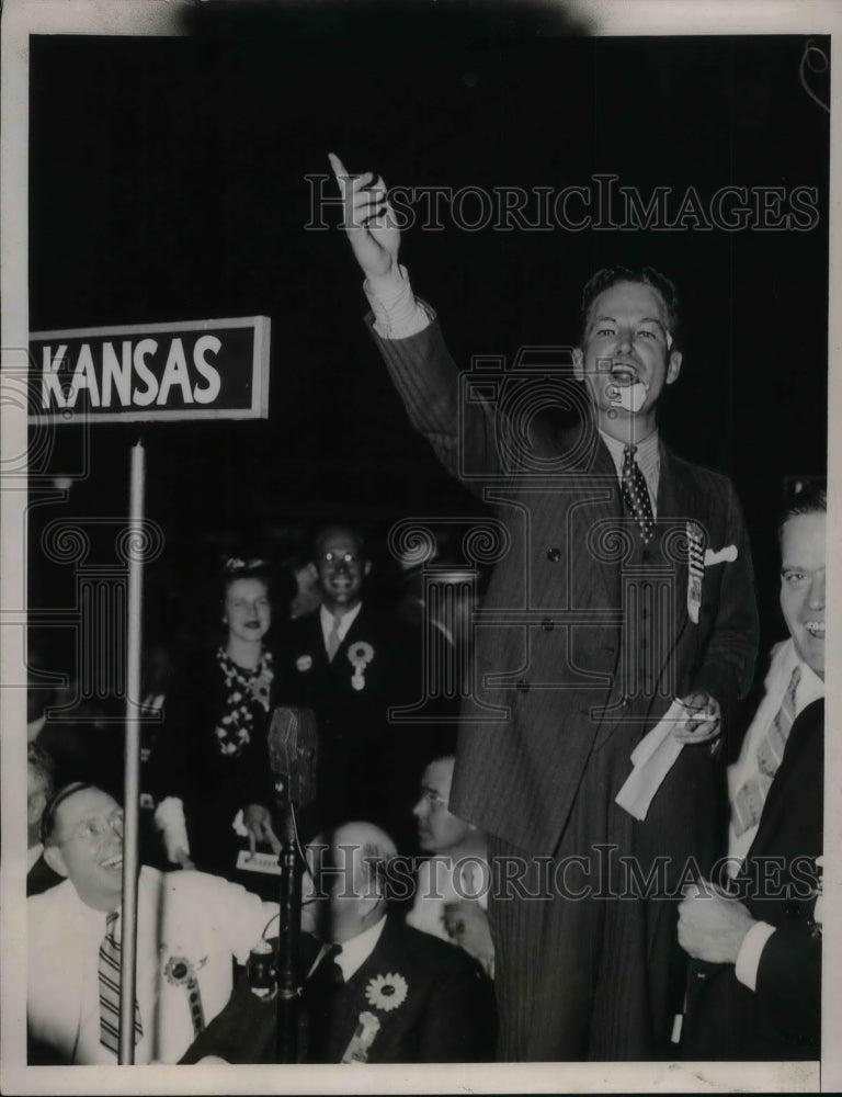 1936 John Hamilton Landon's Campaign Manager  - Historic Images