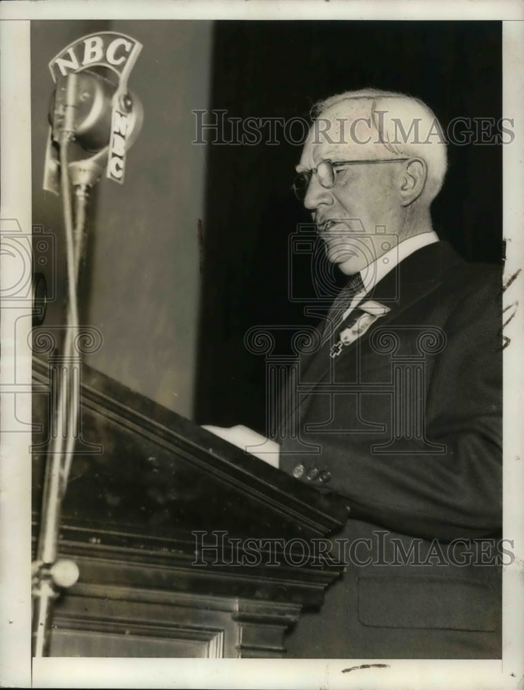 1939 Press Photo American Red Cross Convention, Norman Davis - Historic Images