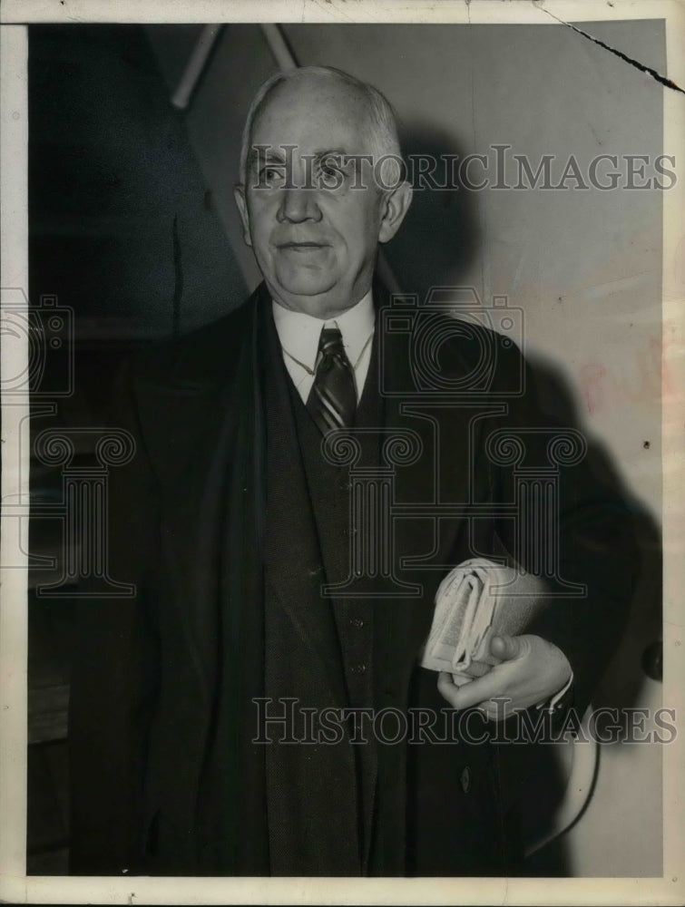 1937 Press Photo US Ambassador at Large, Norman Davis - Historic Images