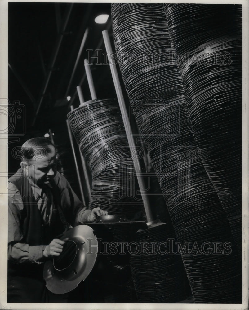 1941 Press Photo Westinghouse "Symphony of Industry" motor coils - nea34818 - Historic Images
