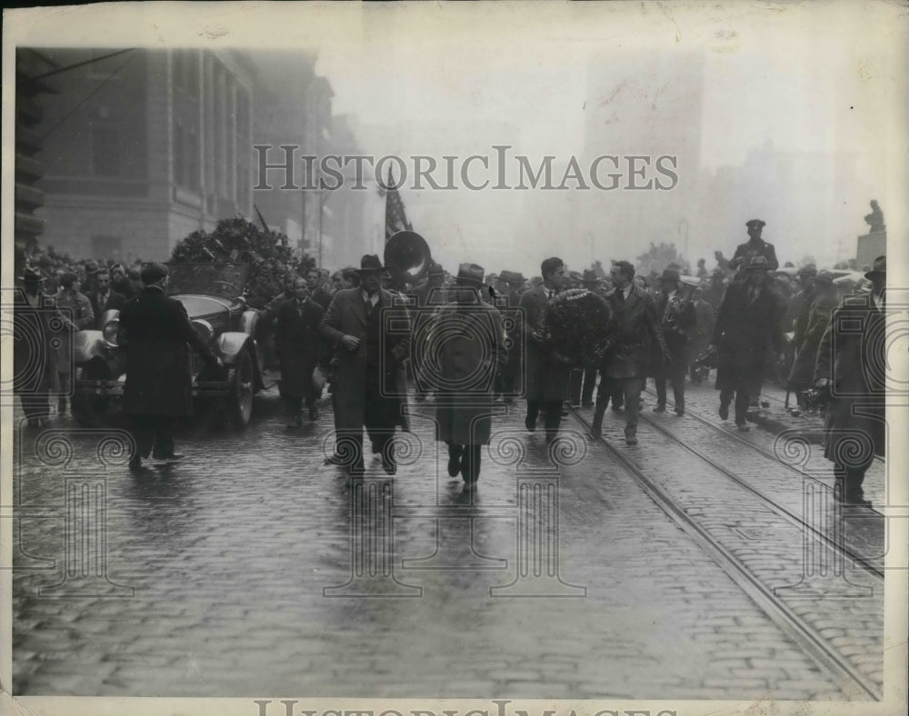 1930 Funeral cortege of Steve Katovisz  - Historic Images