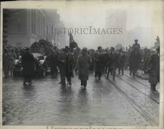 1930 Funeral cortege of Steve Katovisz  - Historic Images
