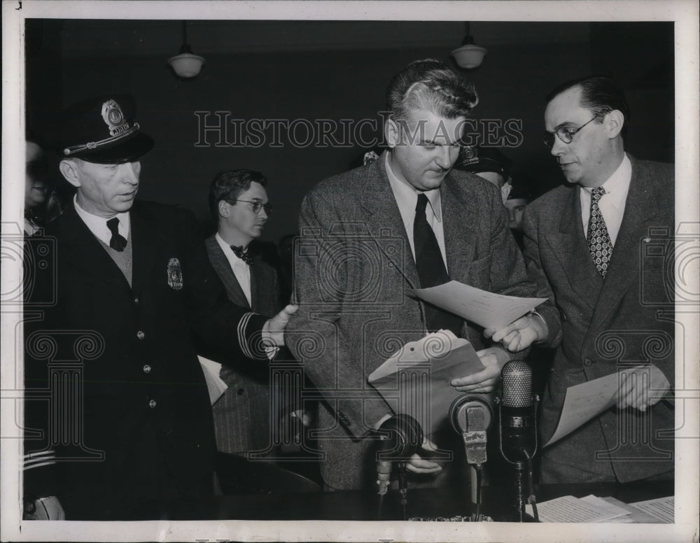 1947 Eugene Dennis, Sec of US Communist Party - Historic Images