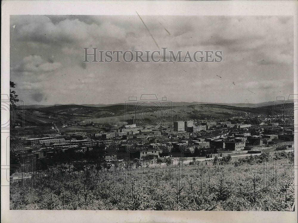 1938 The Bata Shoe company at Zlin, ]Czechslovakia - Historic Images