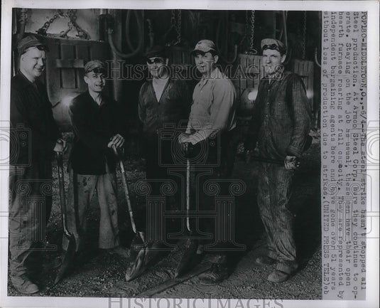 1952 Armo steel Corp. strike in Middletown, Ohio  - Historic Images