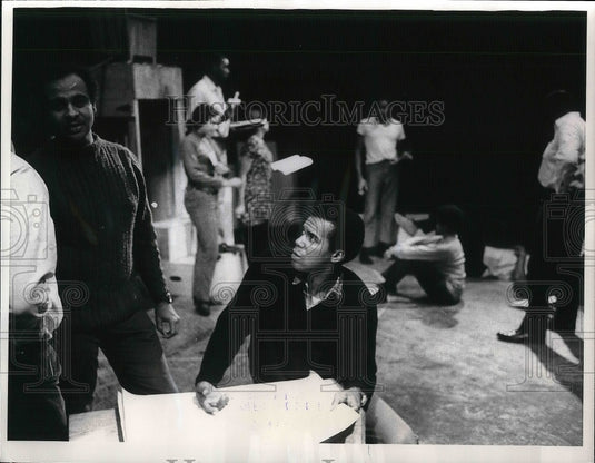 1968 Press Photo "The Song of the Lusitania Bogey" Hooks & Louis Johnson - Historic Images