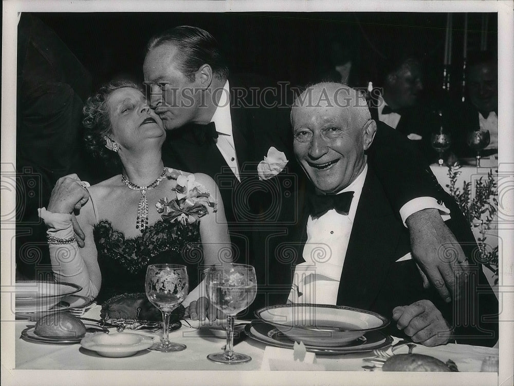 1953 Press Photo Adolph Zokor Golden Jubilee Dinner Bob Hope-Historic Images